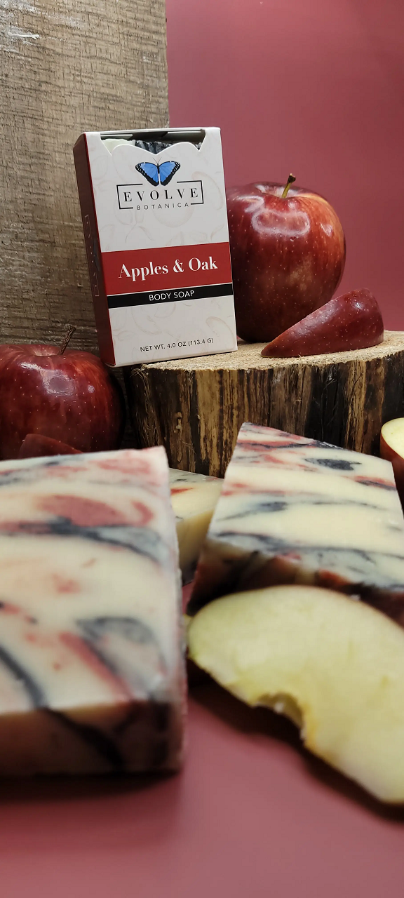 Standard Soap - Apples & Oak from Evolve Botanica