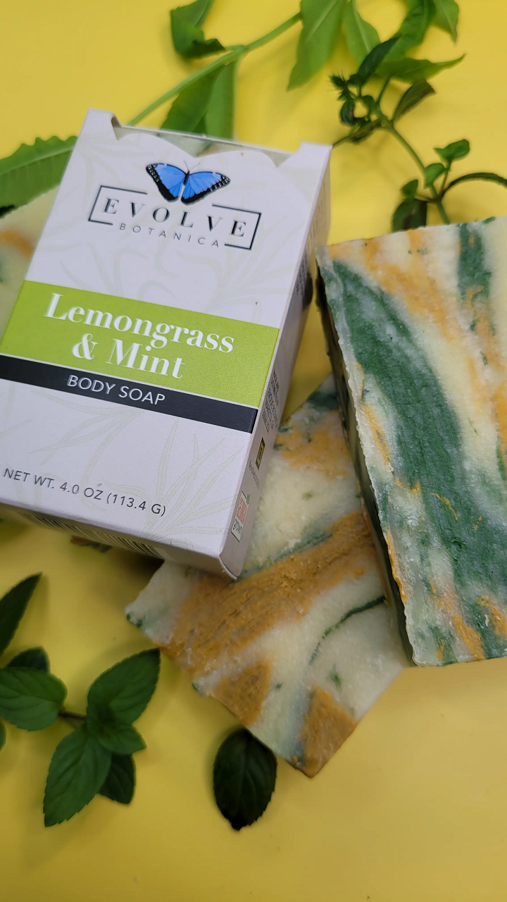 Standard Soap - Lemongrass & Mint from Evolve Botanica