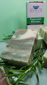 Standard Soap - Peppermint Rosemary from Evolve Botanica