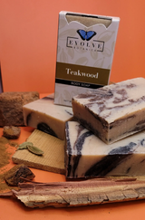 Standard Soap - Teakwood from Evolve Botanica