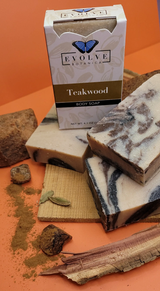 Standard Soap - Teakwood from Evolve Botanica