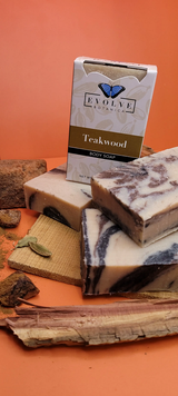 Standard Soap - Teakwood from Evolve Botanica