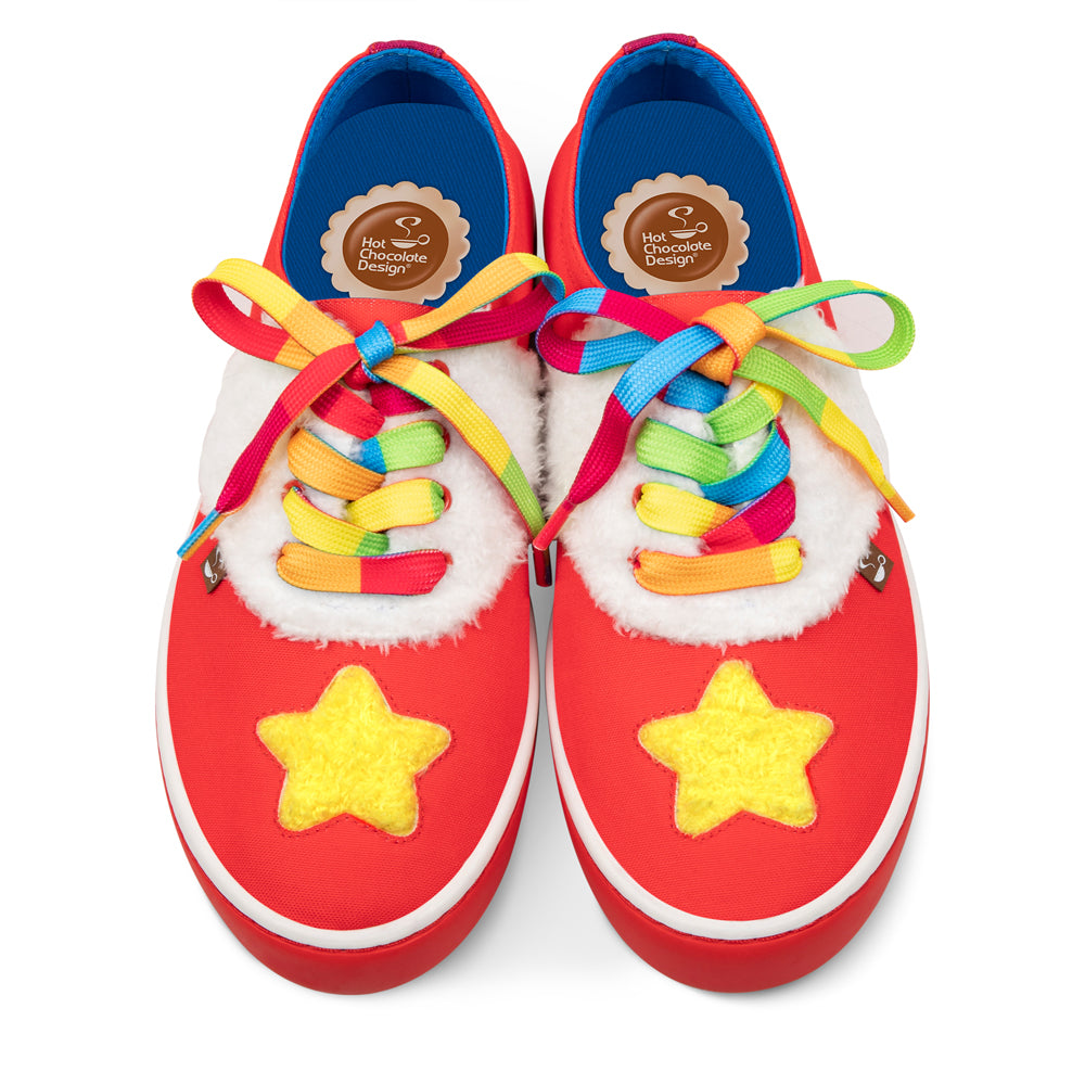Star Fluff Casual Sneaker from Hot Chocolate Design