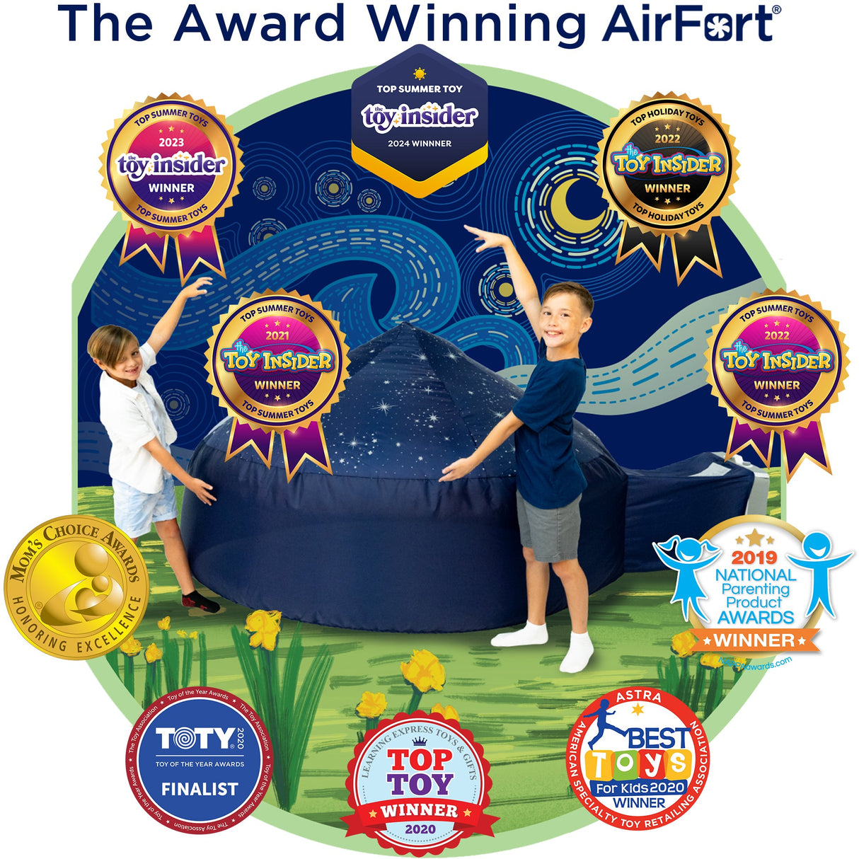 The Original AirFort - Starry Night (Glow) from AirFort.com