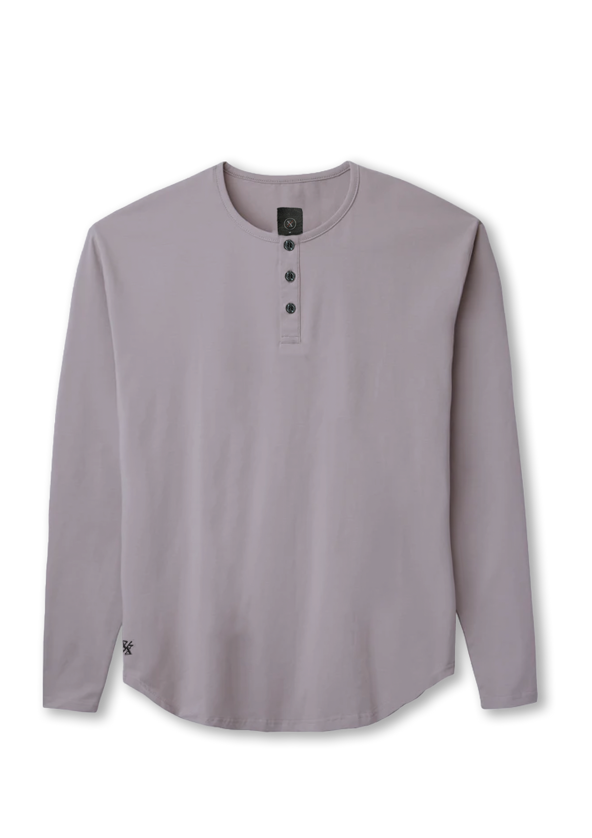 L/S Henley Curved Hem VX from Ten/10 Apparel