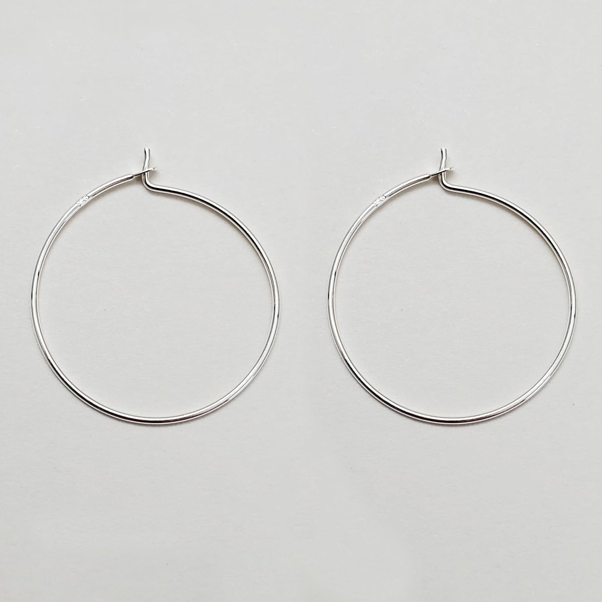 925 Sterling Silver Hoops from LE CHIC MIAMI