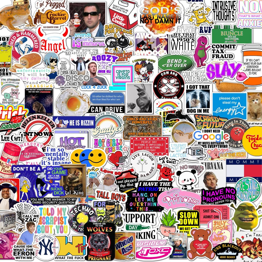 Adult Sticker Pack - From Visibly Toxic