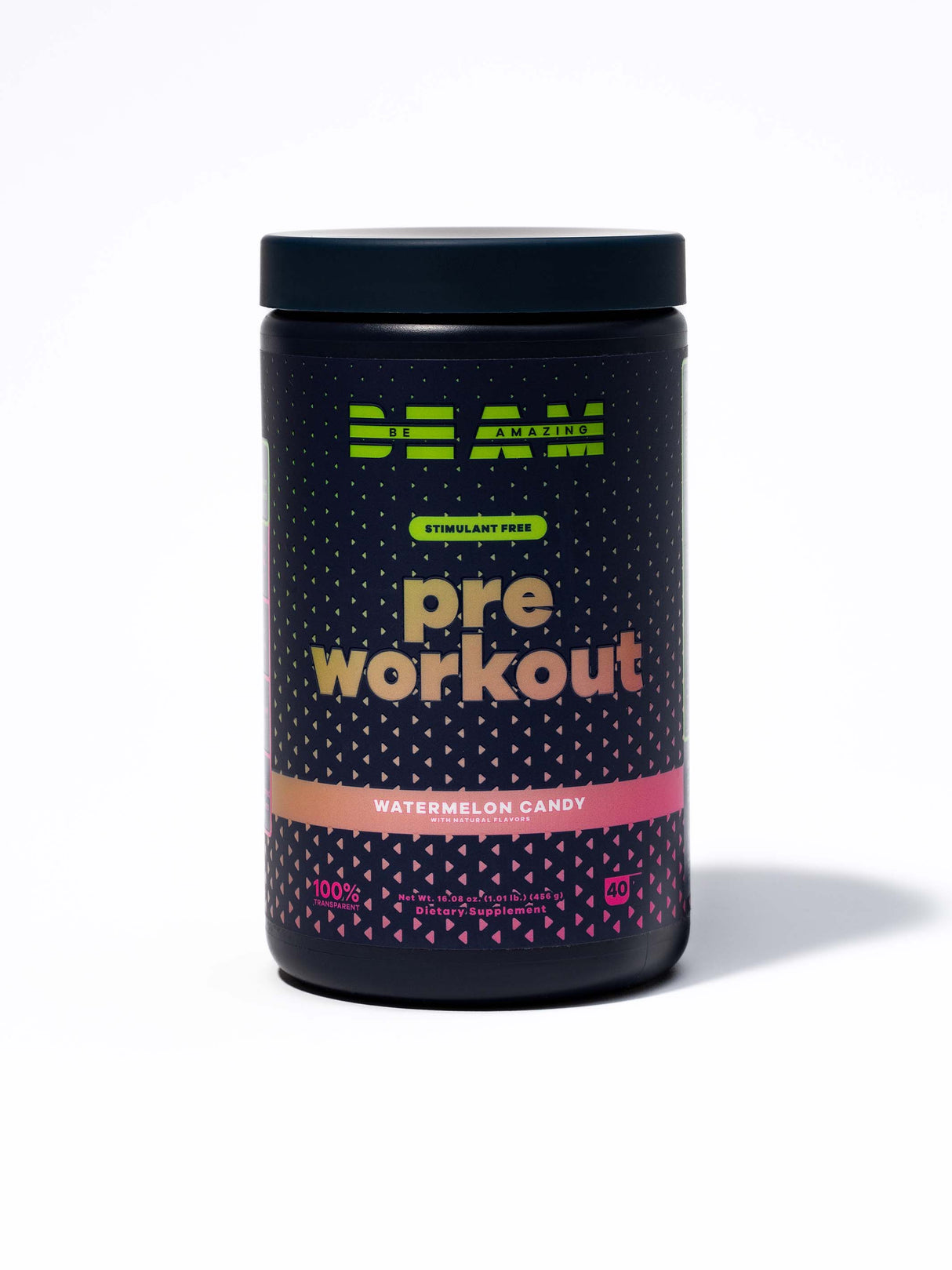 stimulant free pre workout from BEAM