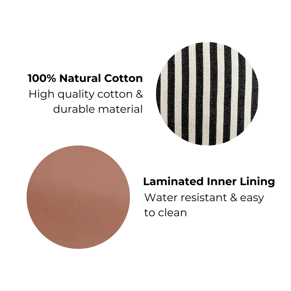 Cosmetics/Trinket Box, Striped From Bag-all