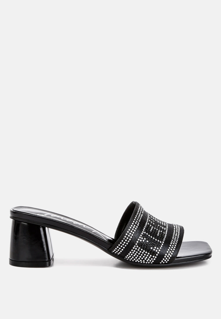Studio 55 Rhinestone Embellished New York Sandals from London Rag International