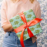 Wrapping Paper Sheets - Serene Snake from Furbish Studio