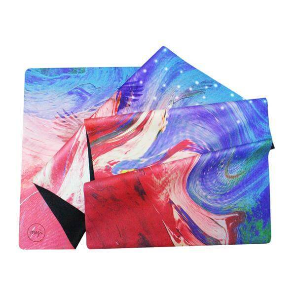 Suede & Natural Rubber Travel Yoga Mat from Jupiter Gear