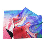 Suede & Natural Rubber Travel Yoga Mat from Jupiter Gear