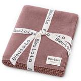 100% Cotton Organic Luxe Baby Blanket from Bleu La La
