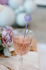 Mermaid Collection Acrylic Drink Stirrers, Set of 12 from The Cotton & Canvas Co.
