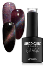 Her Majesty - Holo Cats Eye Gel Polish from UberChic Beauty