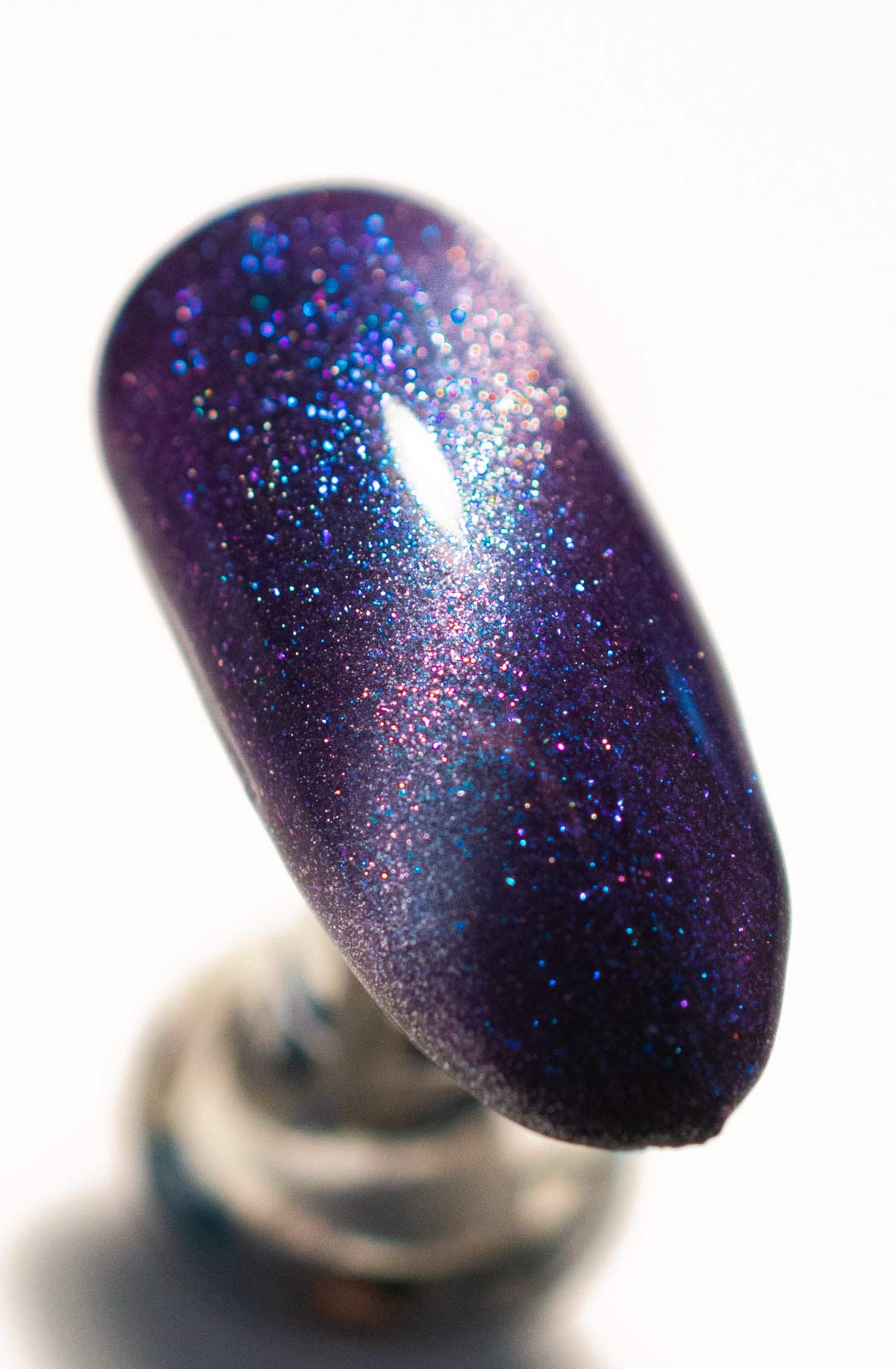 Galactic Night - Cats Eye Iridescent Gel Polish from UberChic Beauty