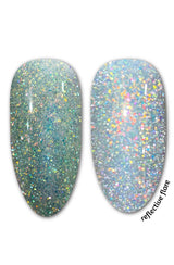 Happy As A Hummingbird - Iridescent Reflective Gel Polish from UberChic Beauty