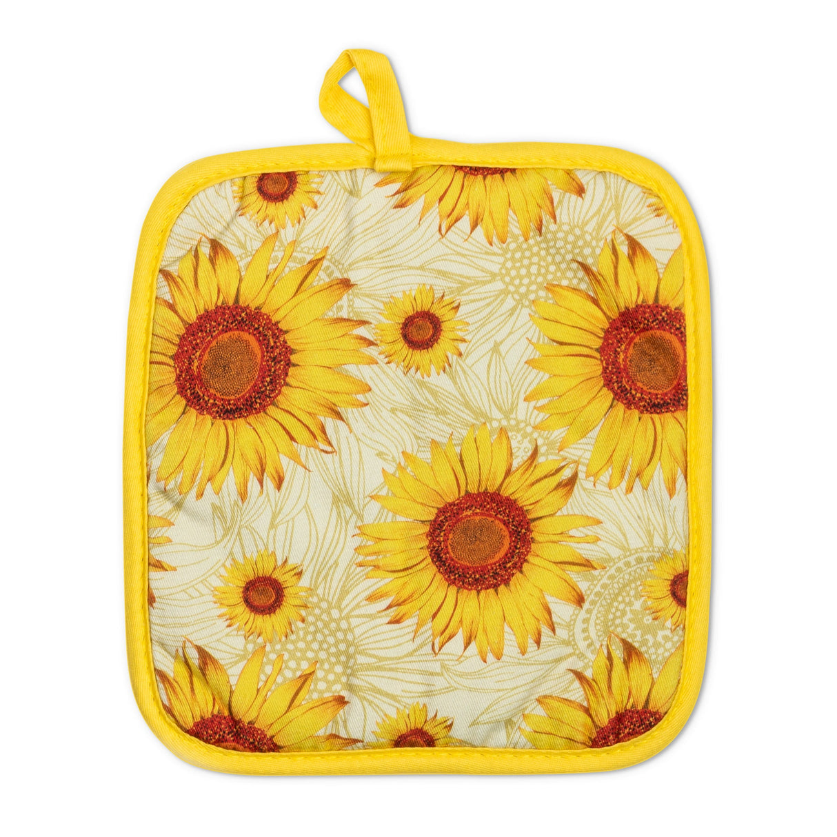 Summer Sunflowers Oven Mitts And Potholder Set From Zapps Clothing