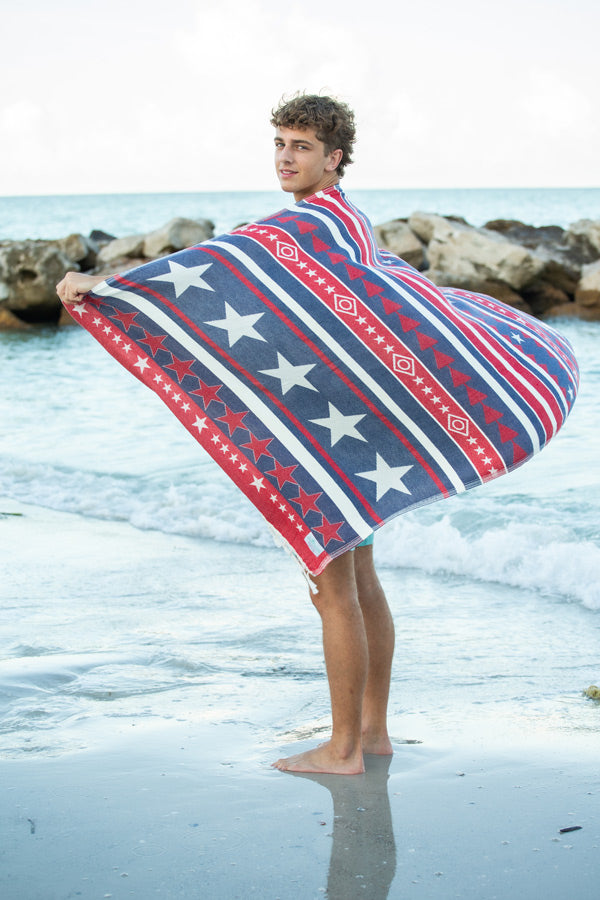 USA Proud - Turkish Towel from Sun Drunk