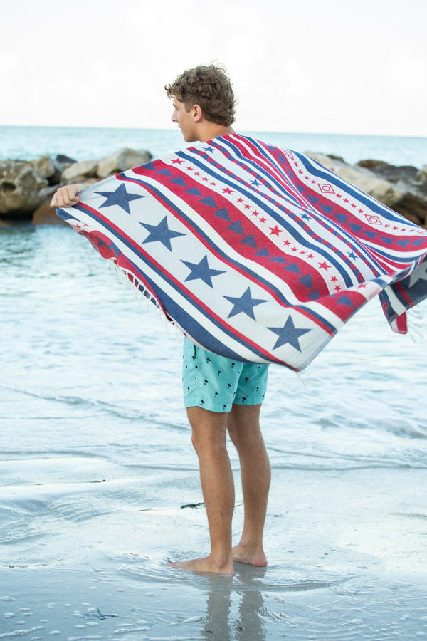 USA Proud - Turkish Towel from Sun Drunk