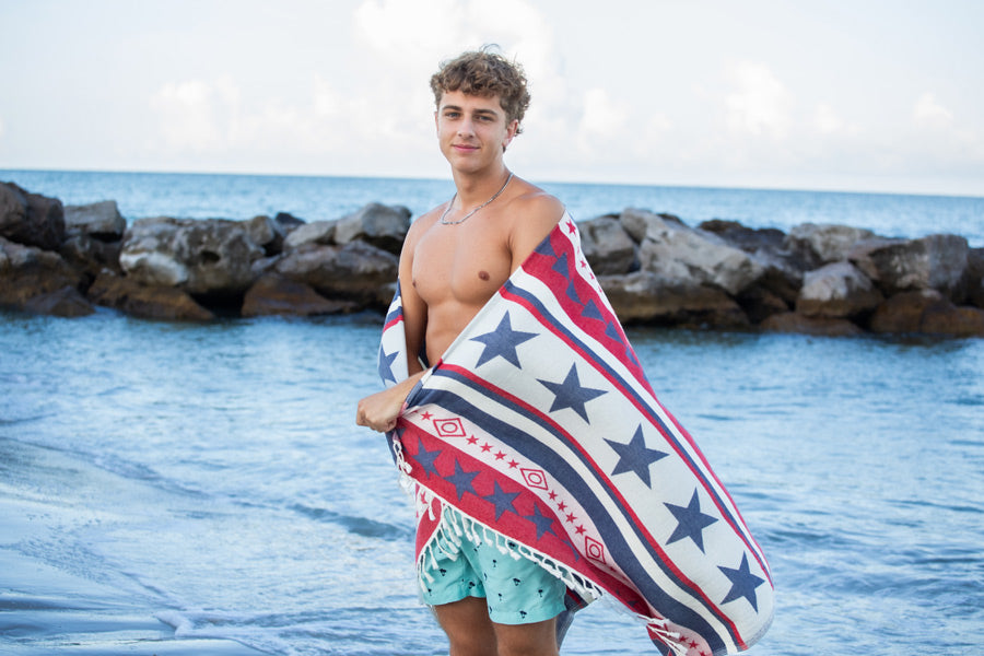 USA Proud - Turkish Towel from Sun Drunk