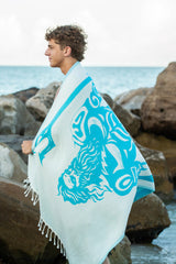 Poseidon Turquoise - Turkish Towel from Sun Drunk