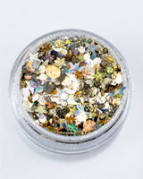 Sun & Moon - Metallic Chunky Silver and Gold Glitter from Lunautics