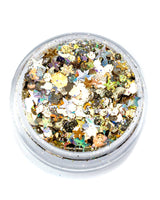 Sun & Moon - Metallic Chunky Silver and Gold Glitter from Lunautics