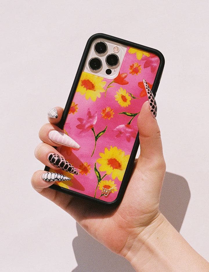 Sunflower Spring Floral iPhone Case from Wildflower Cases