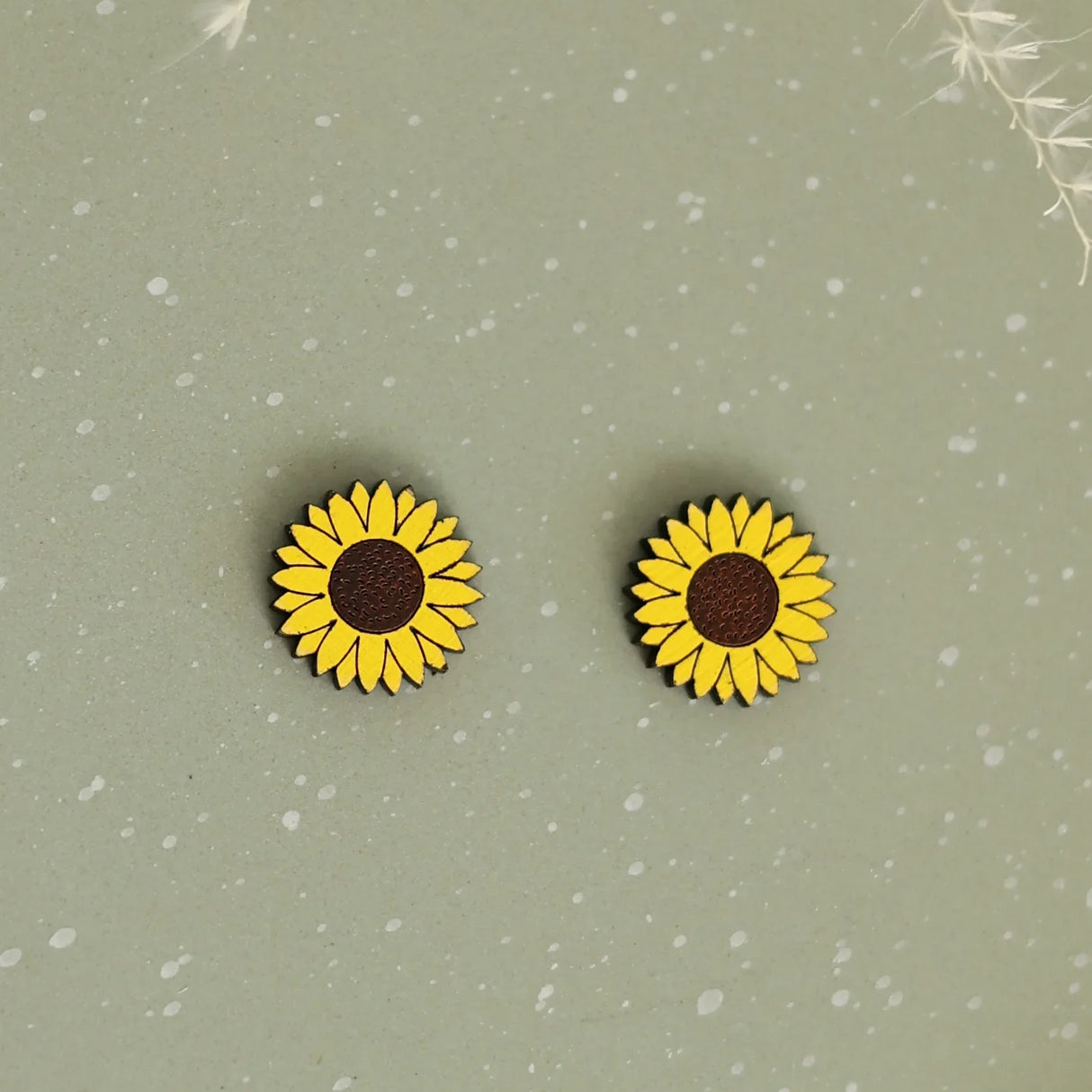 Sunflower Stud Earrings from LE CHIC MIAMI