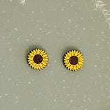 Sunflower Stud Earrings from LE CHIC MIAMI