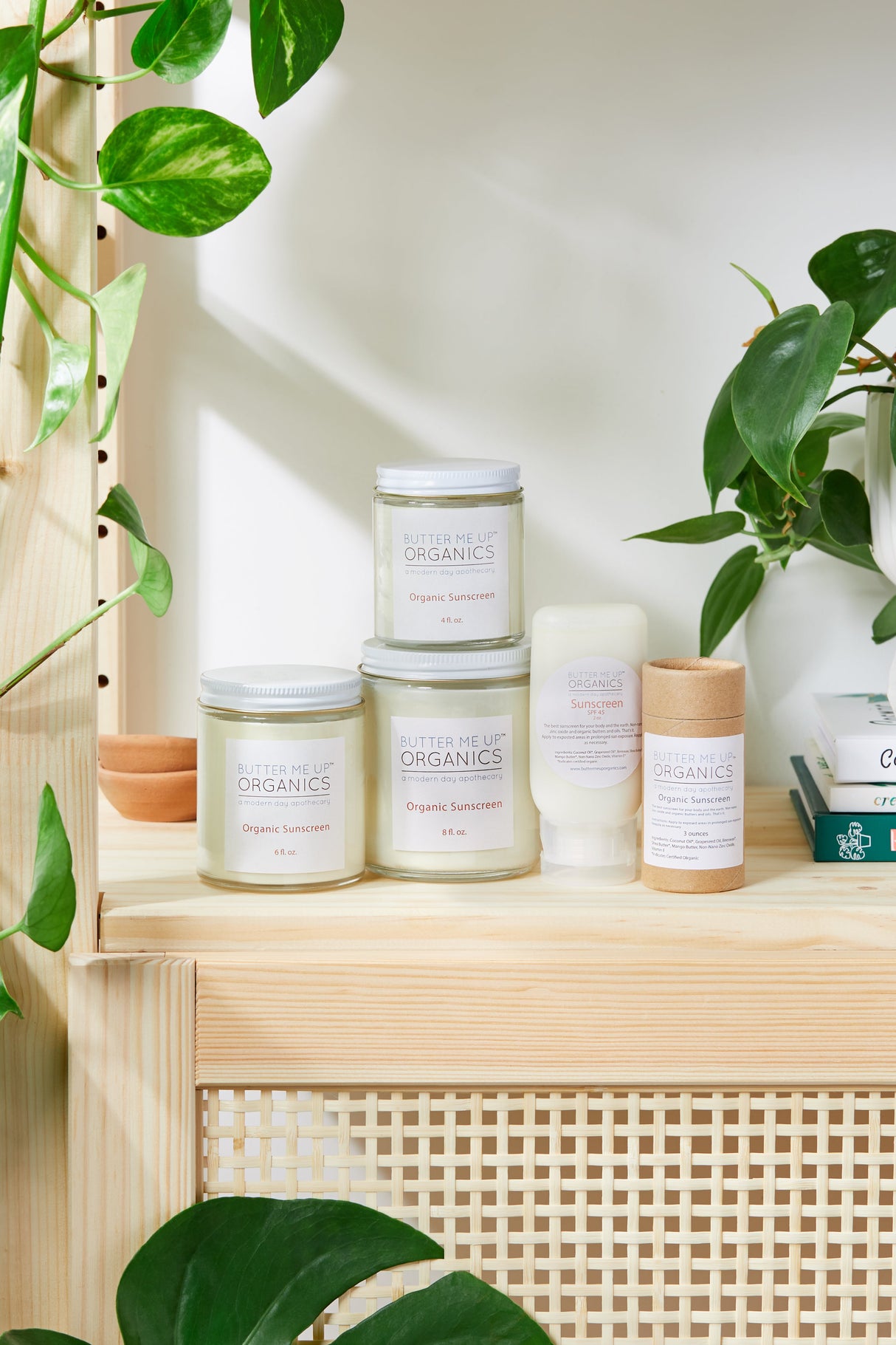 Natural Organic Sunscreen / Safe Sunscreen / Non-Nano Zinc Oxide Sunscreen / Sun Protection / Butter Me Up Organics  from Butter Me Up Organics