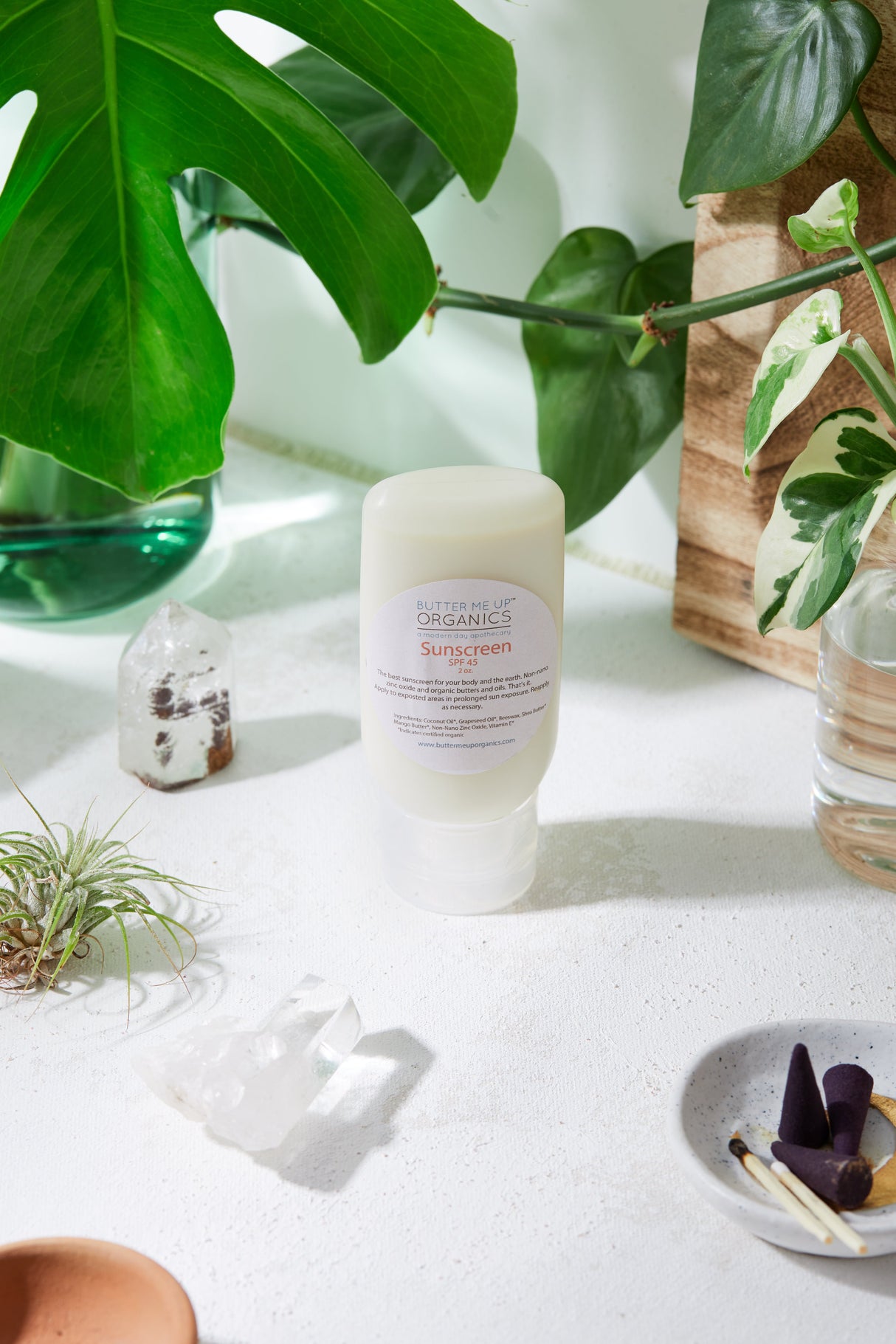 Natural Organic Sunscreen / Safe Sunscreen / Non-Nano Zinc Oxide Sunscreen / Sun Protection / Butter Me Up Organics  from Butter Me Up Organics