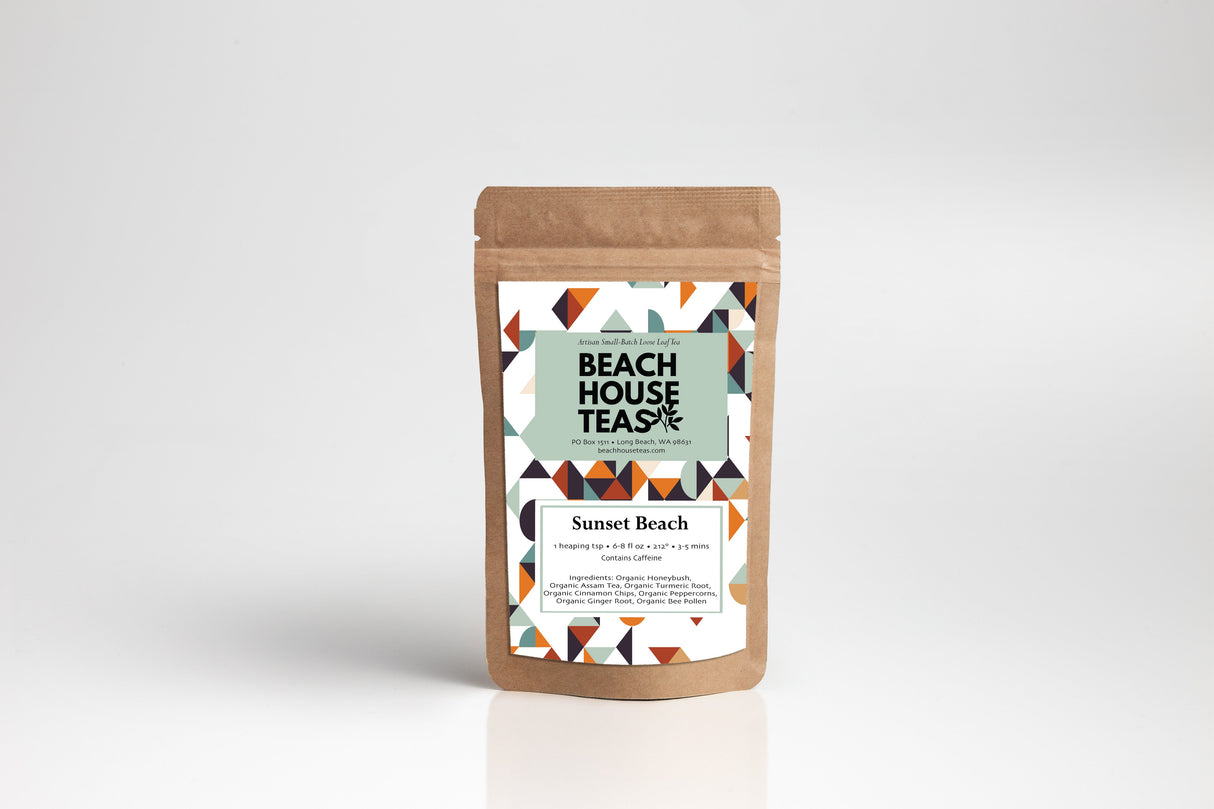 Sunset Beach from Beach House Teas