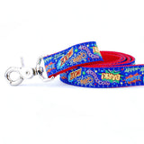 1″ Super Dog Ribbon Dog Leash from 2 Hounds Design