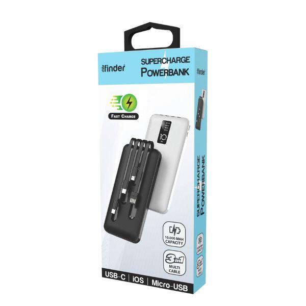 Portable Charger 10K mAh 3in1 Cables - Pack of 6 from Mila Lifestyle Accessories
