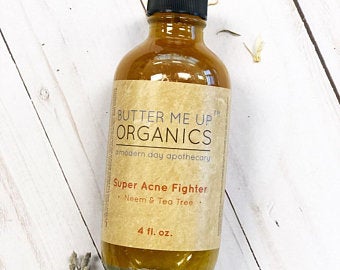 Super Acne Fighter / Organic Acne Treatment / Acne / Essential Oils / Natural  Acne Treatment / Acne Scars / Hormonal Acne / Cystic Acne From Butter Me Up Organics
