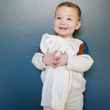 WAFFLE KNIT MINI BLANKETS From Saranoni