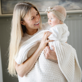 WAFFLE KNIT TODDLER BLANKETS From Saranoni