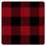 Red Buffalo Plaid Splash Mat - A Waterproof Catch-All for Highchair Spills and More! SALE from BapronBaby