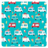 Ice Cream Truck - Waterproof Wet Bag (For mealtime, on-the-go, and more!) from BapronBaby