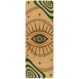 Swirly Flow Aura Cork Yoga Mat from Yoloha Yoga
