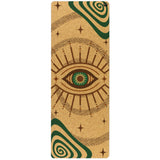 Swirly Flow Nomad Cork Yoga Mat from Yoloha Yoga