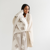 DOUBLE-LAYER BAMBONI® THROW BLANKETS From Saranoni