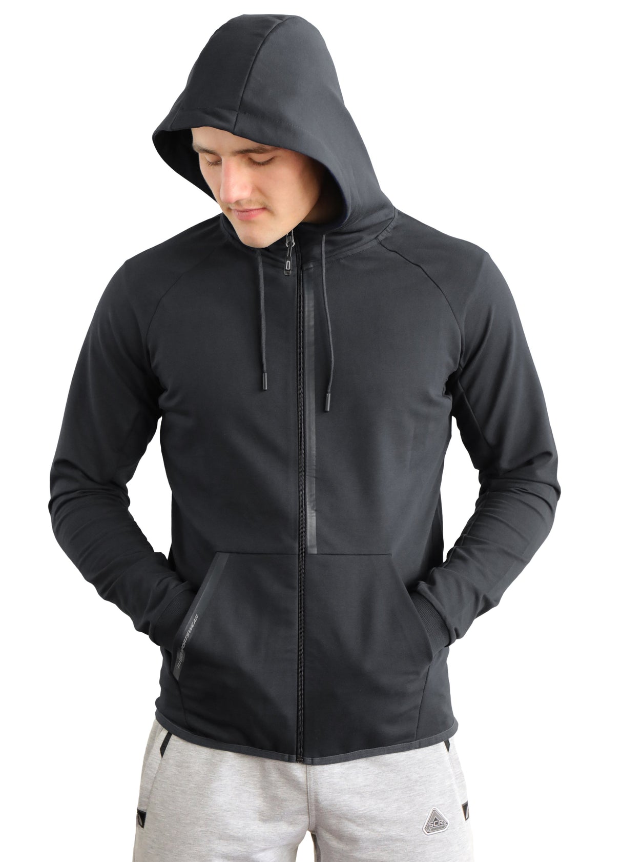 All-Day Comfort Hooded Sweatshirt Slim Fit from SCR Sportswear
