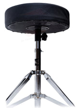 Drum Throne Stand by GRIFFIN - Padded Drummer’s Seat - Drum Set Percussion Chair for Adults - Musicians Guitar Stool Double Braced Hardware from GeekStands