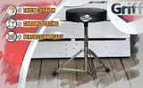 Drum Throne Stand by GRIFFIN - Padded Drummer’s Seat - Comfortable Drum Set Percussion Chair from GeekStands