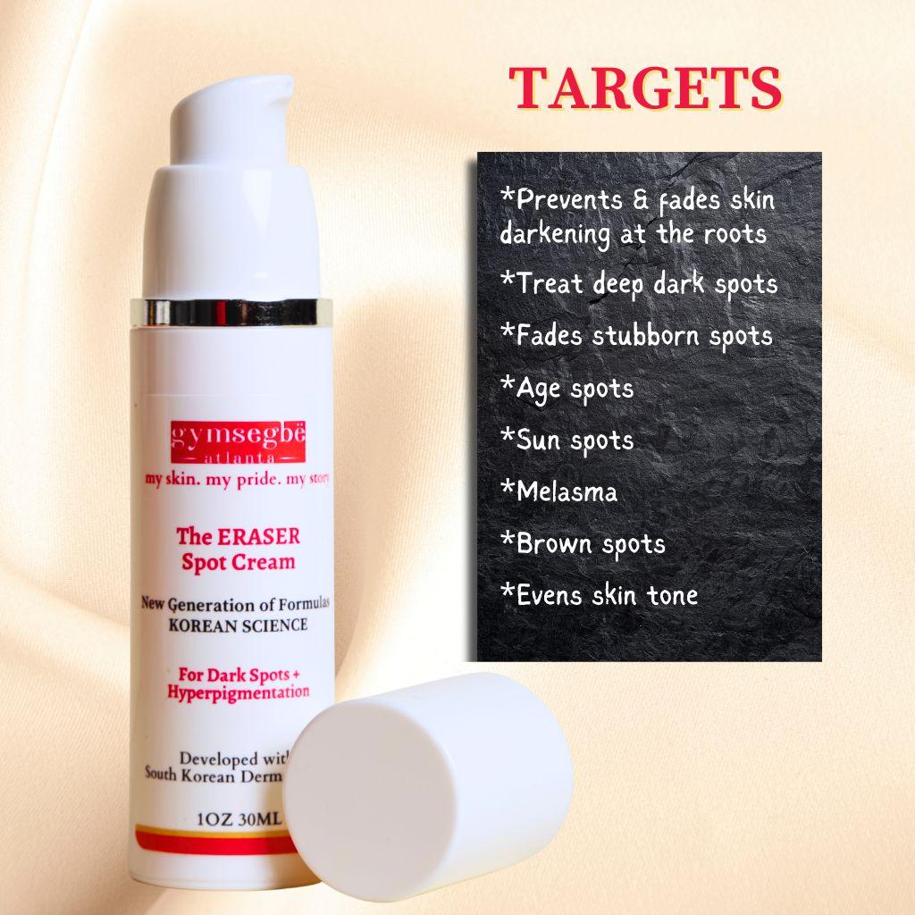 The Eraser Spot Cream from gymsegbë