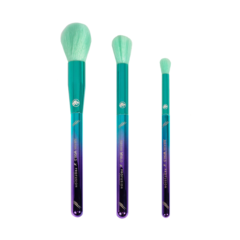 Jurassic World | Slash. Soar. Roar! Face & Eye Brush Set from Profusion Cosmetics